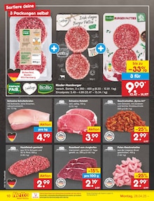 Fleisch im Netto Marken-Discount Prospekt "Aktuelle Angebote" mit 66 Seiten (Saarbrücken)
