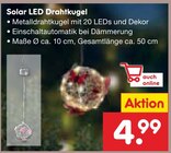 Solar LED Drahtkugel im aktuellen Netto Marken-Discount Prospekt