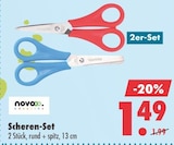 Scheren-Set von novoo creativ für 1,49 € bei Mäc-Geiz im Angebot Scheren-Set von novoo creativ im aktuellen Mäc-Geiz Prospekt