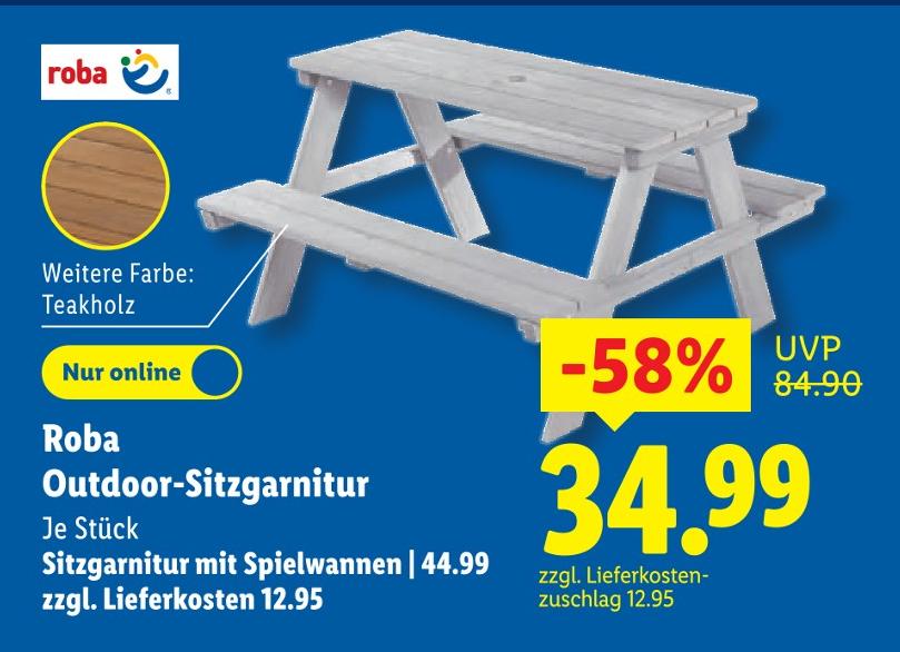 Outdoor-Sitzgarnitur