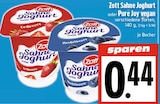 EDEKA Biebertal - Sahne Joghurt Angebot im Prospekt Sahne Joghurt bei EDEKA im Biebertal Prospekt für 0,44 €