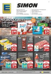 EDEKA Prospekt für Arnsberg mit 24 Seiten EDEKA Prospekt für Arnsberg: "Aktuelle Angebote", 24 Seiten, 18.08.2025 - 23.08.2025