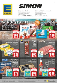 EDEKA Prospekt "Aktuelle Angebote" mit  Seiten (Meschede (Kreis- und Hochschulstadt))