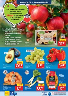 Weintrauben im aktuellen Netto Marken-Discount Prospekt (Hamburg) Weintrauben im Netto Marken-Discount Prospekt "Aktuelle Angebote" mit 67 Seiten (Hamburg)
