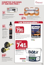 Prix et réduction Oranges dans le prospectus Gedimat en cours Offre Oranges dans le catalogue Gedimat du moment à la page 15