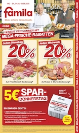 famila Nordwest Prospekt: "Markt - Angebote", 2 Seiten, 04.08.2025 - 09.08.2025