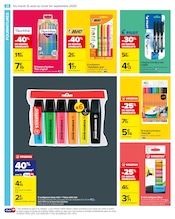 Promos Surligneur dans le catalogue "LA RENTRÉE À PETIT PRIX" de Carrefour à la page 14
