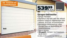 OBI Bexbach - Garagen-Sektionaltor Garagen-Sektionaltor Angebot bei OBI Bexbach im Prospekt "VOLLE KRAFT UND RAUS!"