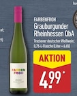 Grauburgunder Rheinhessen QbA von FARBENFROH für 4,99 € bei ALDI Nord im Angebot Grauburgunder Rheinhessen QbA von FARBENFROH im aktuellen ALDI Nord Prospekt