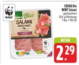 WWF Salami geräuchert Angebote von EDEKA Bio bei E center Zwickau für 2,29 €