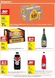 Offre Bière D'abbaye dans le catalogue Carrefour du moment à la page 62