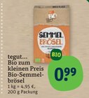 Aktuelles Bio-Semmelbrösel Angebot bei tegut in Jena ab 0,99 €