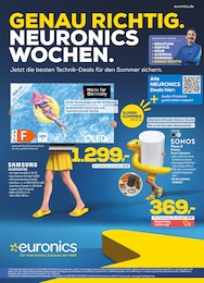EURONICS Prospekt für Meerbusch mit 16 Seiten EURONICS Prospekt für Meerbusch: "GENAU RICHTIG. NEURONICS WOCHEN.", 16 Seiten, 28.05.2025 - 08.06.2025