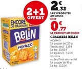 CRACKERS - BELIN dans le catalogue Super U