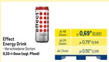 Energy Drink von Effect für 0,82 € bei METRO im Angebot Energy Drink von Effect im aktuellen METRO Prospekt
