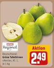 Grüne Tafelbirnen »Xenia«, Kl. I im Angebot bei REWE in Reutlingen Grüne Tafelbirnen »Xenia«, Kl. I Angebote von REWE Regional bei REWE Reutlingen für 2,49 €
