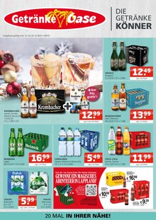 Krombacher im aktuellen Getränke Oase Prospekt (Soest) Krombacher im Getränke Oase Prospekt "Aktuelle Angebote" mit 4 Seiten (Soest)