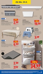 Lidl Schuhschrank im Prospekt Lidl Schuhschrank im Prospekt