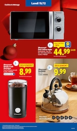 Prix et réduction Cafetière Électrique dans le prospectus Lidl en cours Offre Cafetière Électrique dans le catalogue Lidl du moment à la page 75