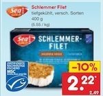 Aktuelles Schlemmer Filet Angebot bei Netto Marken-Discount in Halle (Saale) ab 2,22 €