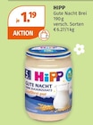 Gute Nacht Brei von HIPP im aktuellen Müller Prospekt für 1,19 €