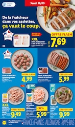 Prix et réduction Crustacés dans le prospectus Lidl en cours Offre Crustacés dans le catalogue Lidl du moment à la page 10