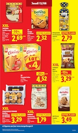 Promos Nutella dans le catalogue "XXL" de Lidl Nutella en promo dans le catalogue Lidl à la page 21