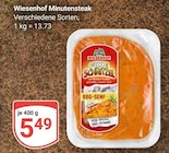 Minutensteak im Angebot bei GLOBUS in Duisburg Minutensteak Angebote von Wiesenhof bei GLOBUS Duisburg für 5,49 €