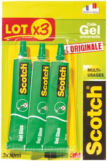 Carrefour Market Sceaux - Lot de 3 tubes de colle gel universelle Promo Lot de 3 tubes de colle gel universelle dans le catalogue Carrefour Market "Le meilleur de la rentrée moins chère" à Sceaux