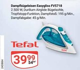 Aktuelle Bügeleisen Angebote bei GLOBUS in Siegen (Universitätsstadt) Aktuelles Dampfbügeleisen Easygliss FV5718 Angebot bei GLOBUS in Siegen (Universitätsstadt) ab 39,99 €
