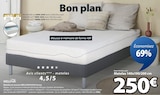 Matelas en mousse KVITA Ferme - WELLPUR en promo chez Jysk Vannes à 250,00 €
