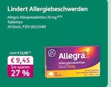 mea - meine apotheke - Allergietabletten 20 mg Angebot im Prospekt Allergietabletten 20 mg bei mea - meine apotheke im Prospekt "" für 9,45 €