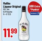 Likör im Trinkgut Prospekt Malibu Liqueur Original im aktuellen Trinkgut Prospekt für 11,99 €