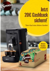 Senseo Supermarkt Prospekt der aktuellen Woche mit 1 Seite, gültig von 12.01.2026 bis 31.01.2026, in Wöllstein und Umgebung Aktueller Senseo Supermarkt Prospekt in Wöllstein und Umgebung, "Jetzt 20€ Cashback sichern!*" mit 1 Seite, 12.01.2026 - 31.01.2026