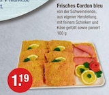 Frisches Cordon bleu im V-Markt Prospekt Frisches Cordon bleu von im aktuellen V-Markt Prospekt für 1,19 €