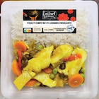 Promo Poulet au Curry Légumes et Riz à 3,89 € dans le catalogue Intermarché Contact à Pérignat-sur-Allier