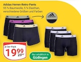 Herren-Retro-Pants im Angebot bei GLOBUS in Saarbrücken Herren-Retro-Pants Angebote von Adidas bei GLOBUS Saarbrücken für 19,99 €