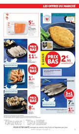 Promos Poisson dans le catalogue "LE MARCHÉ À PRIX BAS !" de Super U Poisson en promo dans le catalogue Super U à la page 3