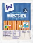 6 zarte Würstchen Angebote von ja! bei REWE Suhl für 1,49 €