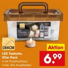 Aktuelle Kerzen Angebote bei Netto Marken-Discount in Würzburg Aktuelles LED Teelichte Angebot bei Netto Marken-Discount in Würzburg ab 6,99 €
