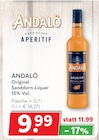 Aktuelles Original Sanddorn-Liquer 15% Vol. Angebot bei Getränkeland in Lübeck ab 9,99 €