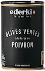 Promo Olives vertes à la farce de poivron à 1,71 € dans le catalogue Intermarché Super à Draveil