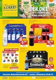 Aktueller Netto Marken-Discount Prospekt für Laatzen und Ungebung, Seiten zum blättern Netto Marken-Discount Prospekt DER ORT, AN DEM DU IMMER AUSGEZEICHNETE PREISE FINDEST. mit Seiten in Laatzen und Umgebung