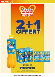 Prix et réduction Tropico dans le prospectus Carrefour en cours Offre Tropico dans le catalogue Carrefour du moment à la page 19