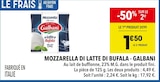 Supeco Saint-Sernin-du-Bois - Promo Mozzarella di latte di bufala Promo Mozzarella di latte di bufala à 1,50 € dans le catalogue Supeco à Saint-Sernin-du-Bois