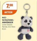 Schlüsselanhänger Love Classic Panda mit Herz im Angebot bei Müller in Nürtingen Schlüsselanhänger Love Classic Panda mit Herz Angebote von NICI bei Müller Nürtingen für 7,00 €