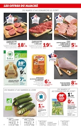 Prix et réduction Bio dans le prospectus U Express en cours Offre Bio dans le catalogue U Express du moment à la page 4