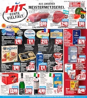 Schweinefleisch im HIT Prospekt in Bornheim Aktueller HIT Prospekt mit Schweinefleisch, "ECHTE VIELFALT", Seite 1