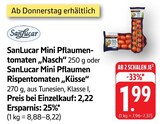 Mini Pflaumentomaten Nasch bei E center im Laupheim Prospekt für 1,99 €