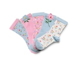 5 Paar Kinder-Socken, floral Angebote bei Tchibo im Supermarkt Melle für 7,99 €
